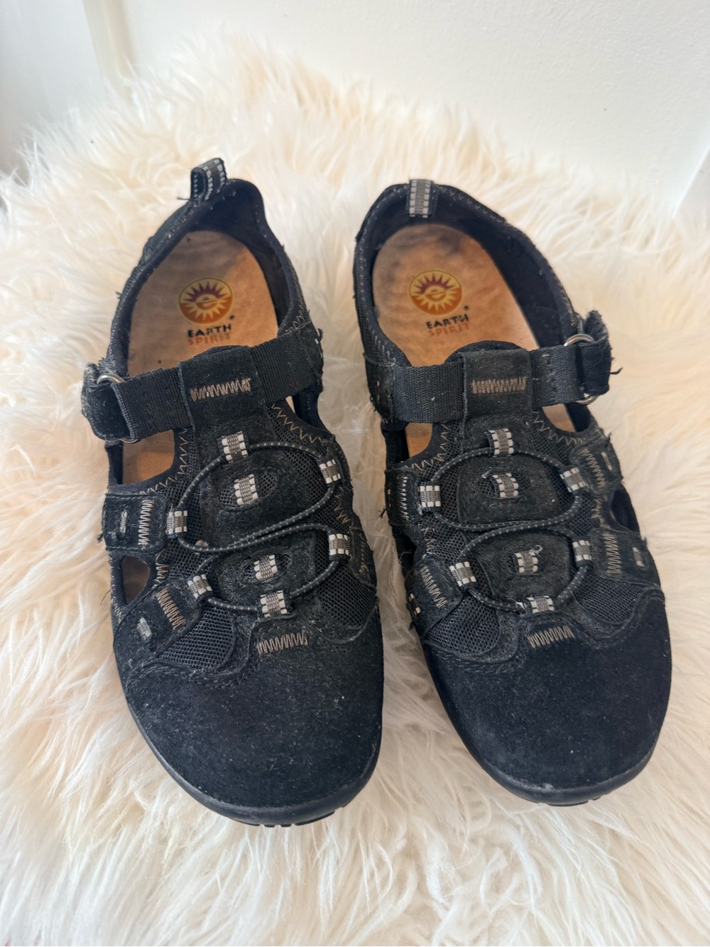 💫4/$25 •Earth Spirit Suede Closed-Toe Sport Fisherman Sandal - Picture 2 of 3